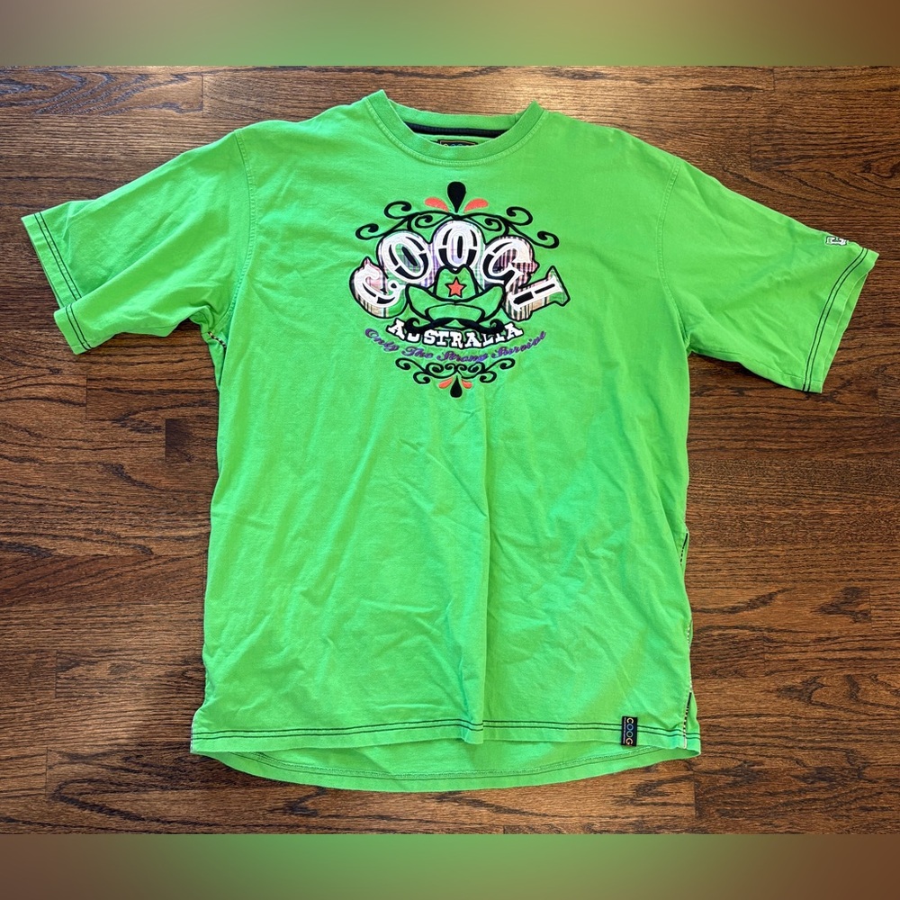COOGI Australia “Only The Strong Survive” Embroidered Graphic T-Shirt – XXXL